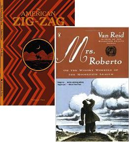 front covers of the American Zig-Zag: Volume Two and Mrs. Roberto